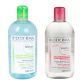 淘金币 Bioderma/贝德玛舒妍洁肤液卸妆水 500ml 红/蓝 密封款