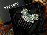 【国外代购】TITANIC泰坦尼克号Rose蝴蝶发卡/发夹/现货
