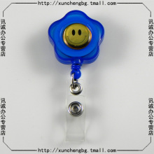花型笑脸易拉扣 证件夹 证件扣 伸缩扣 手机防盗器 证件夹