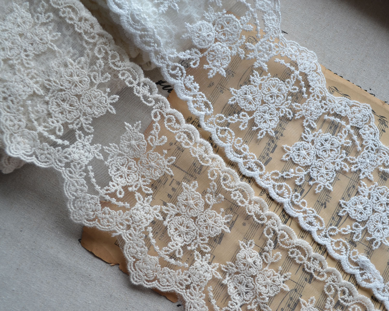 冲冠促销  台版 5色 网纱蕾丝花边 DIY手工辅料