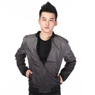  杰克琼斯 jackjones 正品男灰夹克 212321007100 212321007