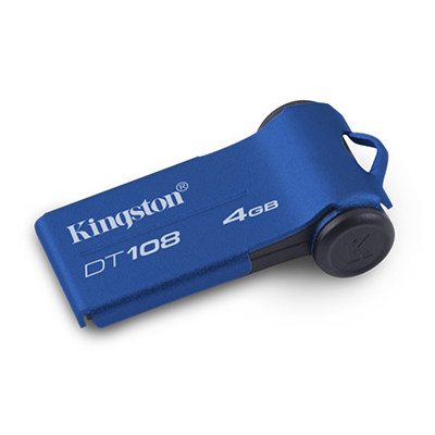 原装 金士顿 Kingston DT108 4G 金贝壳 翻盖 U盘 优盘 闪存盘