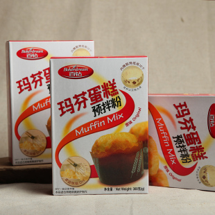  烘焙原料尽在[沃贤居]安琪百钻300g玛芬蛋糕预拌粉 原味