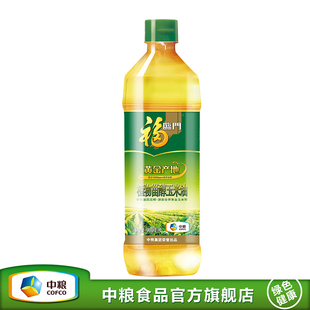  中粮旗舰店 福临门食用油 保护心血管植物甾醇玉米油900ml LY527