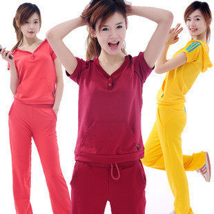 <span class=H>套装</span> 女装 连帽套头运动<span class=H>套装</span> 短袖长裤运动服 短袖<span class=H>卫衣</span> <span class=H>套装</span> 女