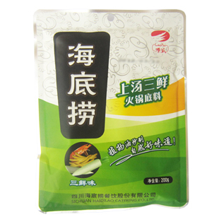  新包装 海底捞（上汤三鲜) 清汤火锅底料200克 北京6元不限重
