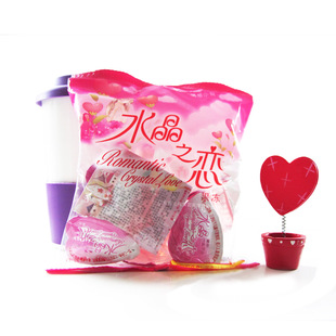  喜之郎水晶之恋果冻袋装160g  1*48喜之郎果冻 婚庆食品 零食