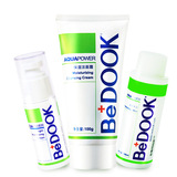 专柜正品bedook 日常护理补水保湿3件套装 洁面爽肤水乳液喷雾