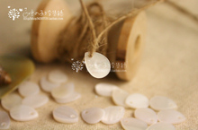 7月.--贝壳扣/纽扣/贝壳制品/原贝壳类扣子.滴水穿石(小水滴)