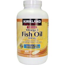 ˫���ֻ� ����ֱ�� KIRKLAND Omega-3�����1000mg(400��)