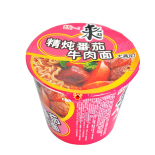  【天猫超市】统一 来一桶精炖番茄牛肉面  107g/桶