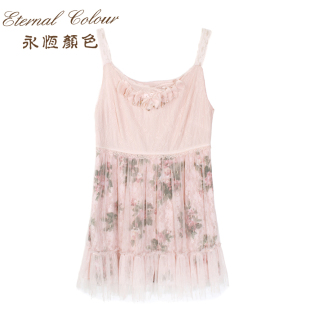  永恒颜色高端品牌女装吊带衫 新品春装新款 小衫F18237