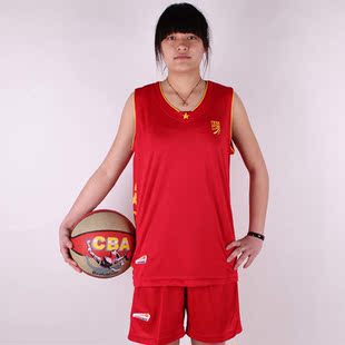 CBA 女孩子专用球衣 女子运动服 女式运动套装