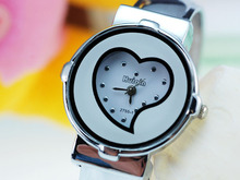 Forma concéntrica reloj pulsera reloj pulsera temporada caliente, la Sra. Blanca