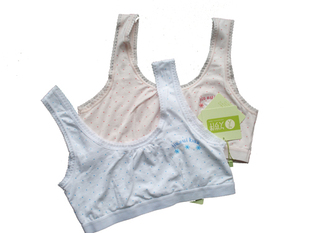 专柜正品久岁伴<em>儿童文胸</em>纯棉小背心女童<em>11</em>岁