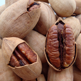  特价2斤江浙沪包邮坚果干果炒货零食长寿果碧根果特大大弯山核桃