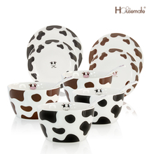 秀色可餐 创意 可爱 情侣 陶瓷餐具套装 日式便携 乔迁 结婚礼