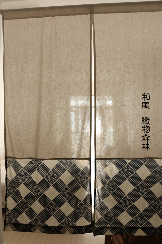織物森林手工手作日式和風青海波門簾隔段簾風水簾不含杆在類目 居家布藝, 窗簾門簾及配件, 門簾中 - 來自Buy2taobao.com提供專業的淘寶代購服務