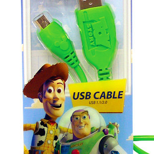 【伍&middot;动全淘！】 正品迪士尼Disney 巴斯光年700mm 2.0USB数据线