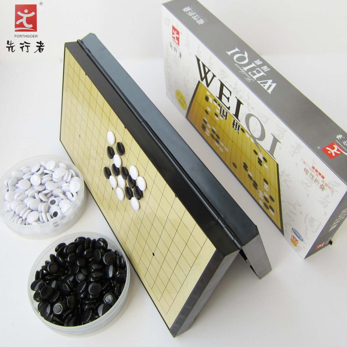 Forerunner product go F-9 Backgammon portable folding chessboard set magnetic large children's gifts