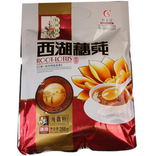  杭州特产 醇香园无糖纯藕粉 纯正西湖藕粉 速溶 糖尿病人可用