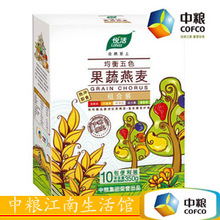 12月29日新货 中粮悦活五色果蔬燕 麦片 组合装4盒送蜂蜜