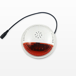 SOAN 家庭安防电子防盗报警器 室内用无线声光喇叭主机配套SN8003