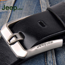 正品jeep udial 头层牛皮 真皮 男式 休闲 针扣 皮带 腰带 男士男