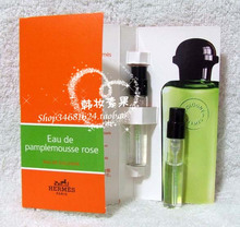 HERMES Hermes toronja rosada perfume 2ML una colonia neutral tubo de spray