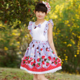 Ħ��С�㹫��ȹ���� ��ɫ��ݮ ��װ2ɫ��ѡ