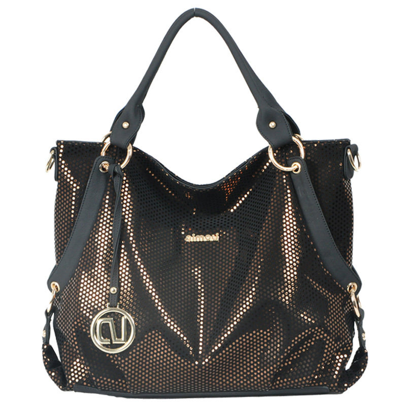 正品爱茉莉女包 韩版亮片包 金属感吊坠686544