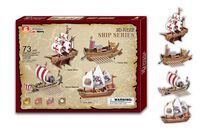 ��ʵ��˫�ʹڡ� ����3Dƴͼ DIY�ֹ� ����ʱ������ G268-18