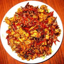 柴窝堡辣子鸡(大份)新疆特色美食 私房菜 新疆特色味道 包邮价