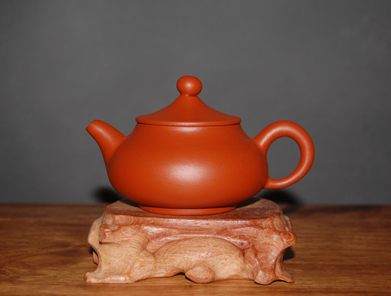 宜兴正品紫砂茶壶茶具朱泥手拉壶仿徐国发 紫砂壶 茶壶泡茶壶包邮在类目 餐饮具, 茶具, 茶壶中 - 来自Buy2taobao.com提供专业的淘宝代购服务
