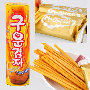  海太饼干 韩国进口食品 海太烤土豆条 薯条27g 韩国饼干 进口
