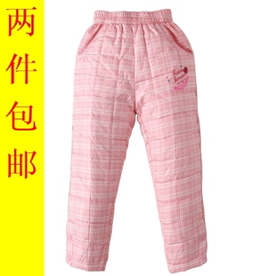 儿童羽绒裤 女童宝宝羽绒裤小童中童羽绒内胆裤 80%白鸭绒