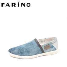 FARINO/法雷诺Y003-1男单鞋2012春季卡其布休闲
