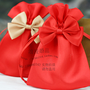 美凤锦袋创意欧式糖袋子锦缎，喜糖袋子香包，香料袋圣诞包装苹果袋