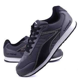  新款包邮李宁男鞋正品李宁跑步鞋男式复古运动鞋休闲旅游鞋子