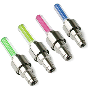 INBIKE[P021] light stick type valve core nozzle in  wheel of fire warning light, bicycle light blue light