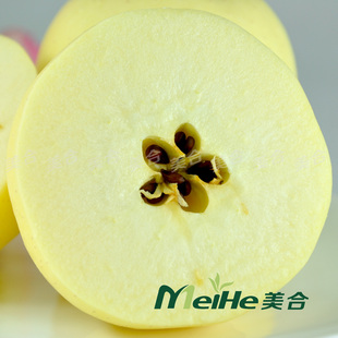  美合 黄香蕉苹果 黄元帅黄金帅粉苹果 5斤装江浙沪包邮 新鲜水果