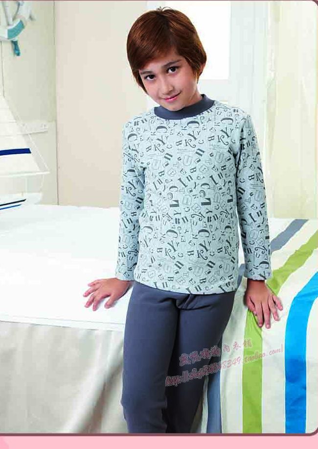 quality goods Long years of age with Children's Underwear Boy Plush Thick section modal Thermal Underwear suit 11138in the Children/Baby/Family fitted , Children's Underwear , Underwear Set category - from Buy2taobao.com to provide professional Taobao agent buy service