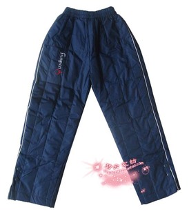  冬季新款促销 儿童羽绒裤 宝宝羽绒裤 羽绒内胆 男童女童内穿外穿