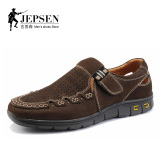 吉普森 正品 磨砂皮 镂空透气 舒适 时尚凉鞋 Jepsen 1208 皮凉鞋