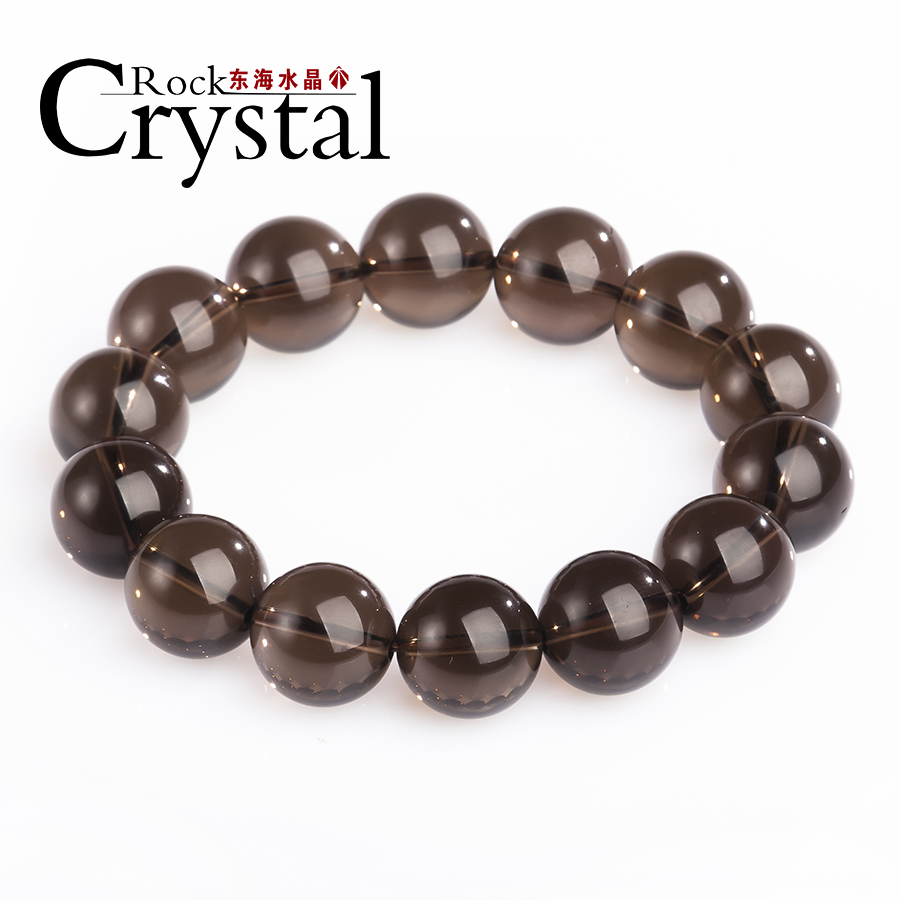 纯天然茶水晶手链...