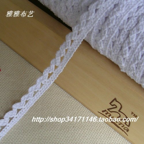 雅雅布藝 DIY手工輔料 漂白色棉線窄花邊在類目 居家布藝, 縫紉DIY材料、工具及成品, 縫紉DIY配件/輔料/配飾, 花邊中 - 來自Buy2taobao.com提供專業的淘寶代購服務