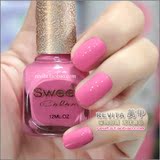满额包邮 正品sweet color环保指甲油 粉嫩枚红色桃色
