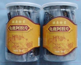  3.8节促销胡庆余堂龟鹿阿胶片 固元膏 补血 补肾 2罐装 最后一批