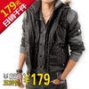 日销千件品质冬装厚外套时尚休闲假两件可脱卸帽保暖棉衣棉服1070