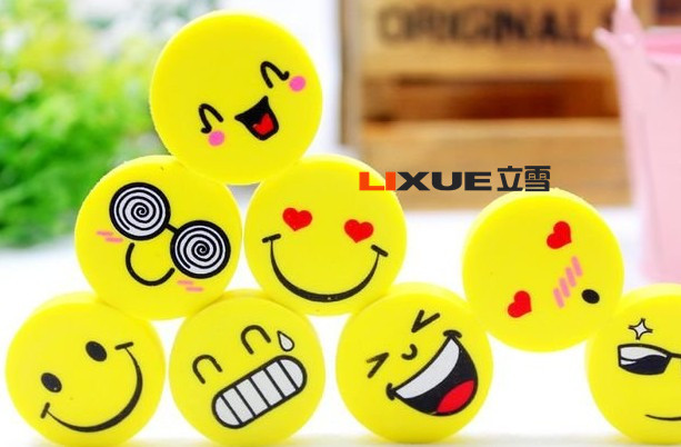 笑脸橡皮擦 圣诞奖励创意文具可爱儿童卡通礼物学习小学生奖品在类目 电子词典/电纸书/文化用品, 日常学习用品, 橡皮中 - 来自Buy2taobao.com提供专业的淘宝代购服务